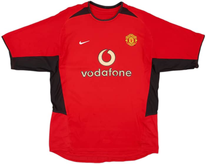 2002-04 Manchester United Home Shirt Ronaldo #7 - 5/10 - (L)