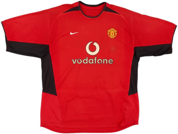 2002-04 Manchester United Home Shirt Ronaldo #7 - 4/10 - (XL)