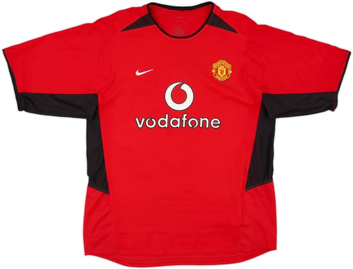 2002-04 Manchester United Home Shirt Ronaldo #7 - 5/10 - (L)