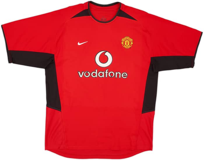 2002-04 Manchester United Home Shirt Ronaldo #7 - 7/10 - (L)