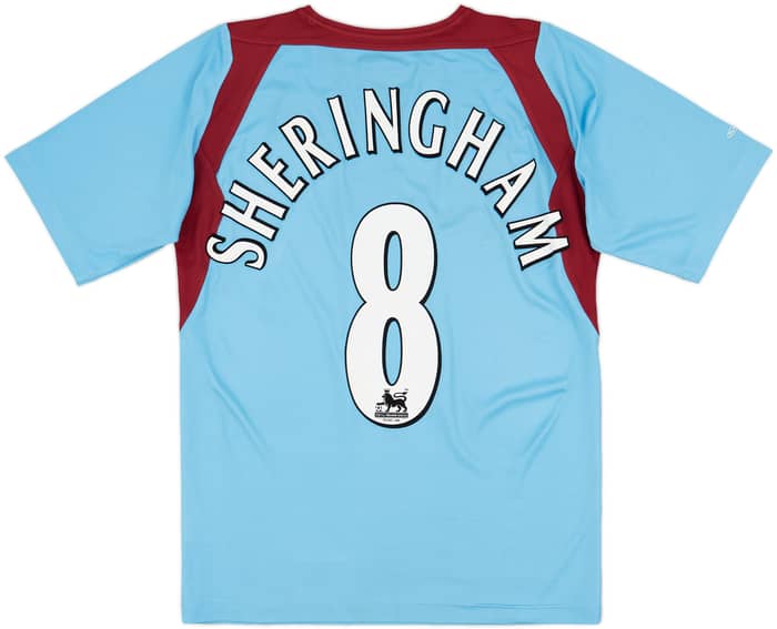 2004-06 West Ham Away Shirt Sheringham #8 - 6/10 - (S)