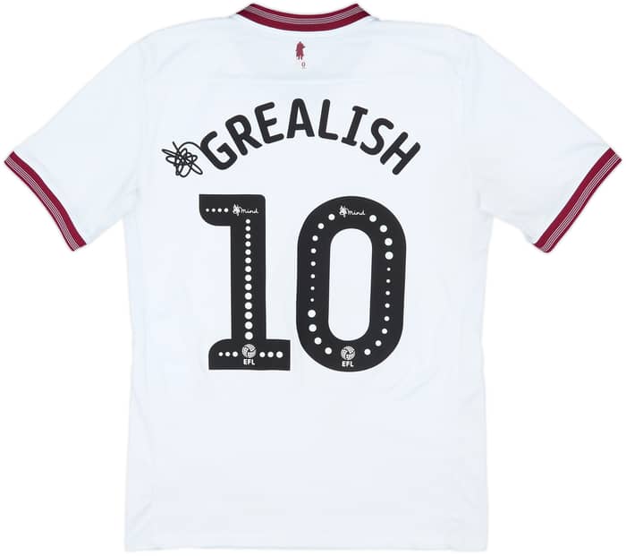 2018-19 Aston Villa Away Shirt Grealish #10 - 7/10 - (S)