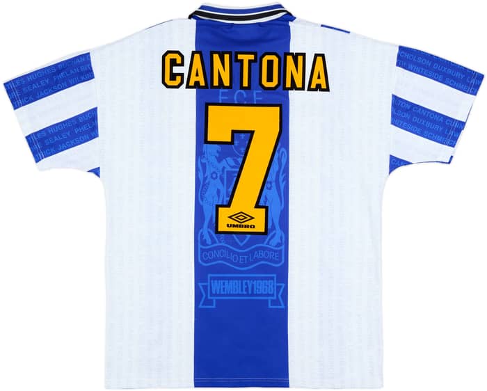 1994-96 Manchester United Third Shirt Cantona #7 - 9/10 - (L)