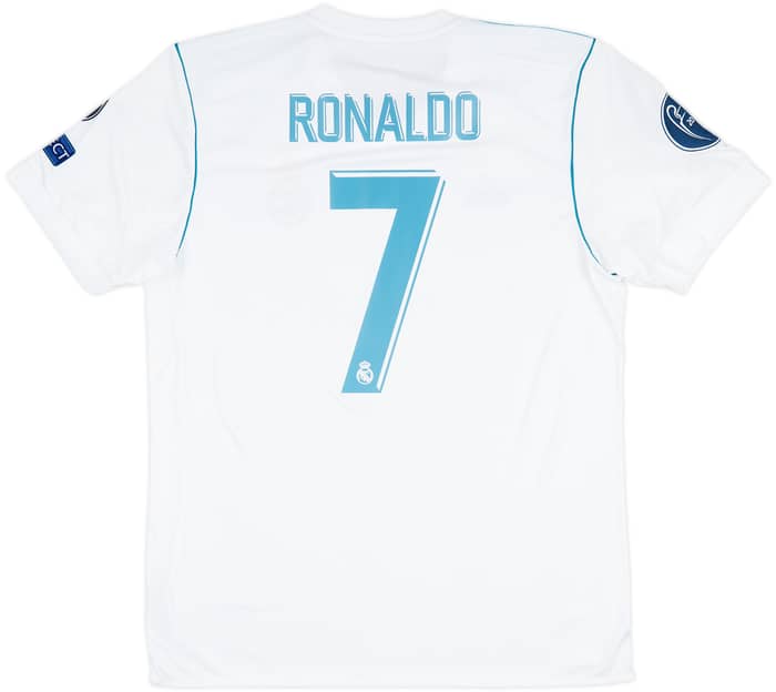 2017-18 Real Madrid 'Final Kyiv 2018' Home Shirt Ronaldo #7 (L)