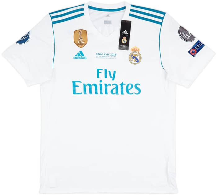 2017-18 Real Madrid 'Final Kyiv 2018' Home Shirt Ronaldo #7 (L)