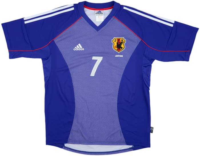 2002-04 Japan Home Shirt Nakata #7 - 9/10 - (M)