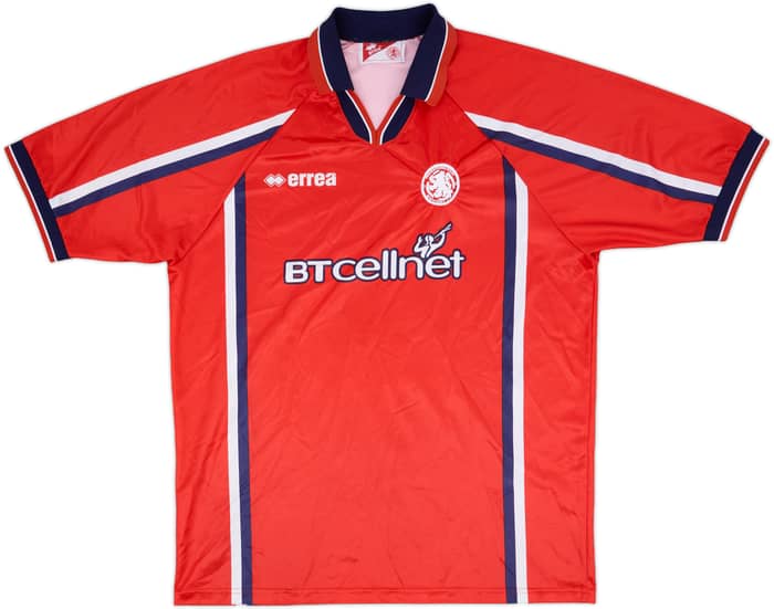 1999-00 Middlesbrough Home Shirt Juninho #23 - 7/10 - (XL)