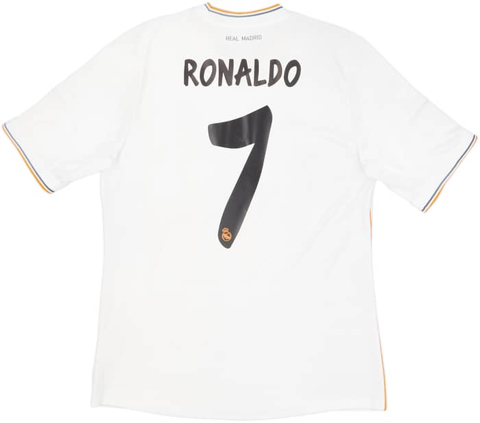 2013-14 Real Madrid Home Shirt Ronaldo #7 (L)