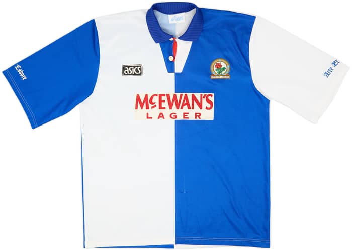1994-95 Blackburn Home Shirt Shearer #9 - 7/10 - (XL)