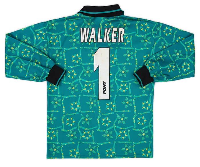1996-97 Tottenham GK Shirt Walker #1 - 8/10 - (Y)
