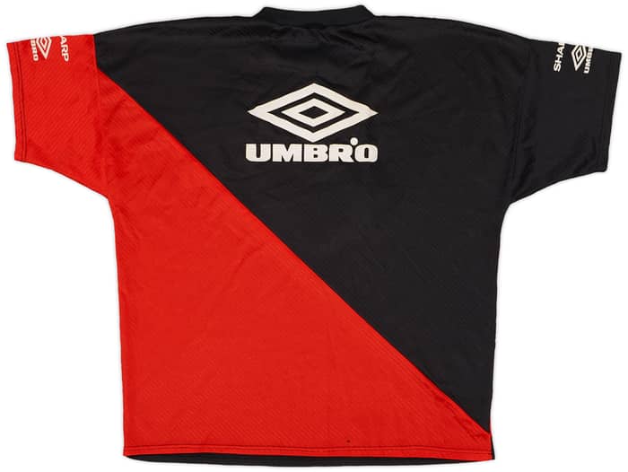 1994-96 Manchester United Umbro Training Shirt - 9/10 - (XXL)