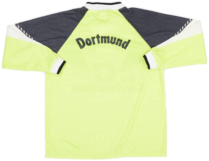 1990-91 Borussia Dortmund Home L/S Shirt - 7/10 - (XXL)