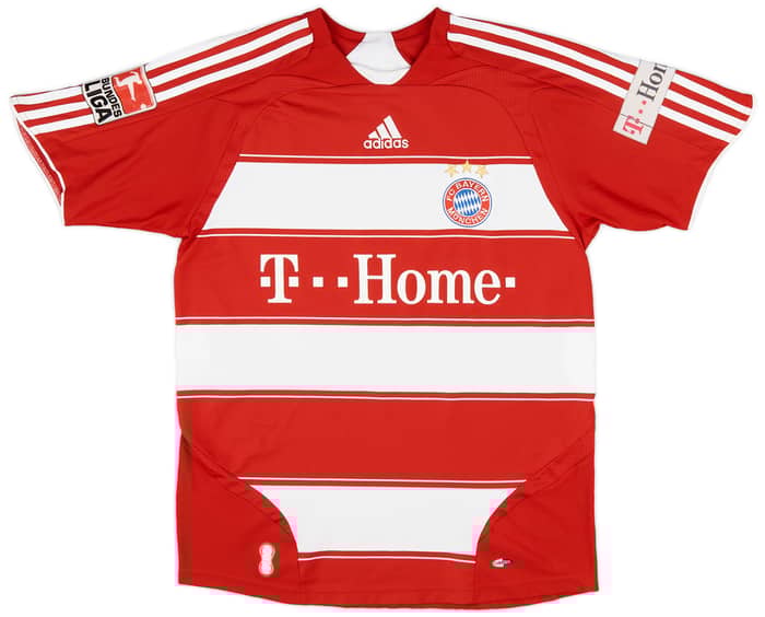 2007-08 Bayern Munich Home Shirt Ribery #7 - 6/10 - (XL.Boys)
