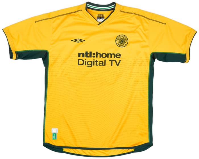 2002-03 Celtic Away Shirt Lennon #18 - 7/10 - (XL)