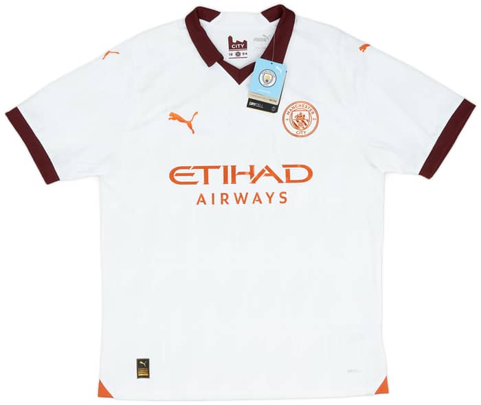 2023-24 Manchester City Away Shirt Haaland #9