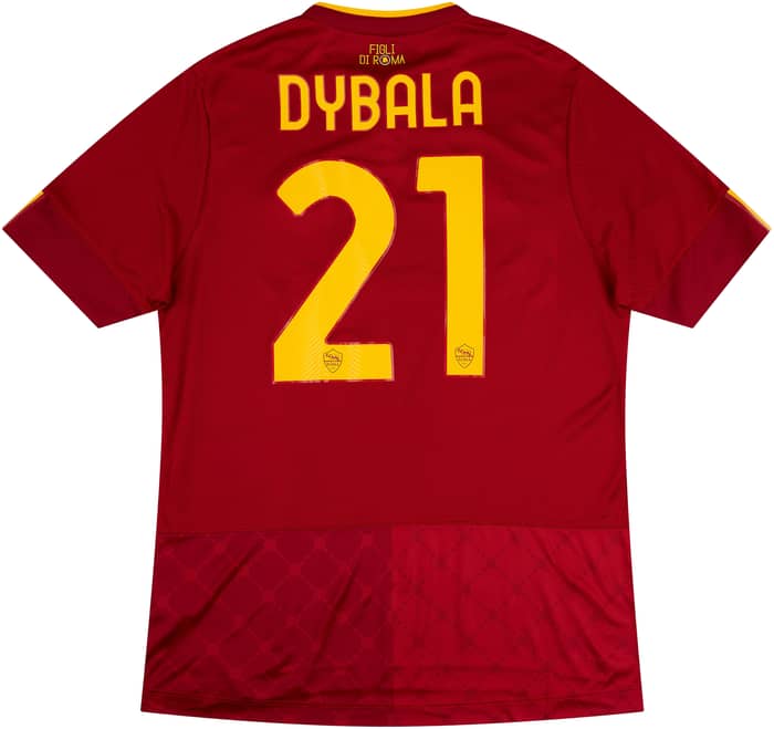 2022-23 Roma Home Shirt Dybala #21