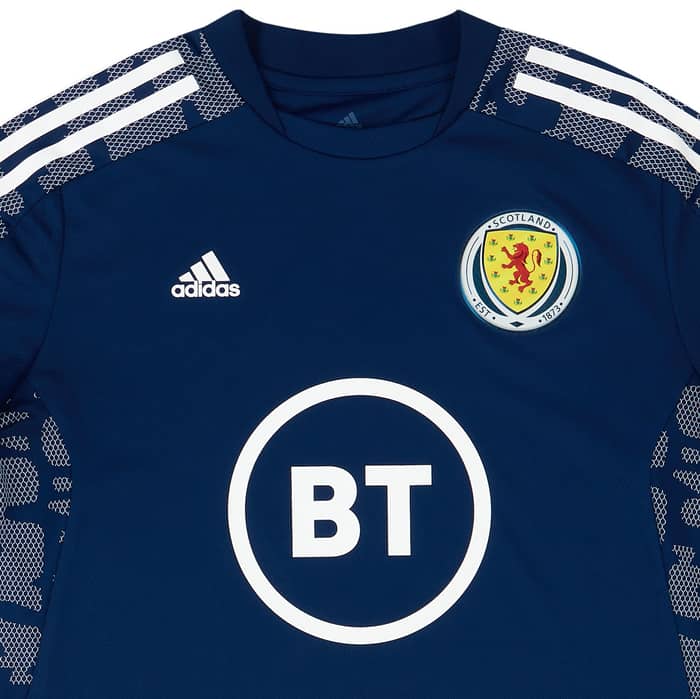 2021-22 Scotland Women's Player Issue Training Shirt (Excellent)