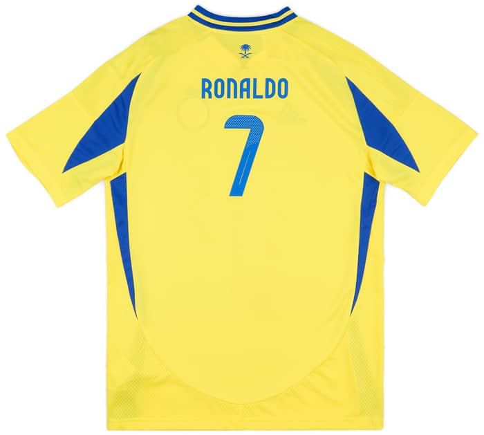2024-25 Al-Nassr Home Shirt Ronaldo #7 (KIDS) 