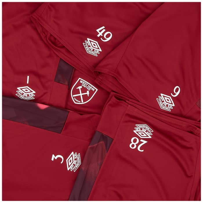 2022-23 West Ham Player Issue Training Shorts #