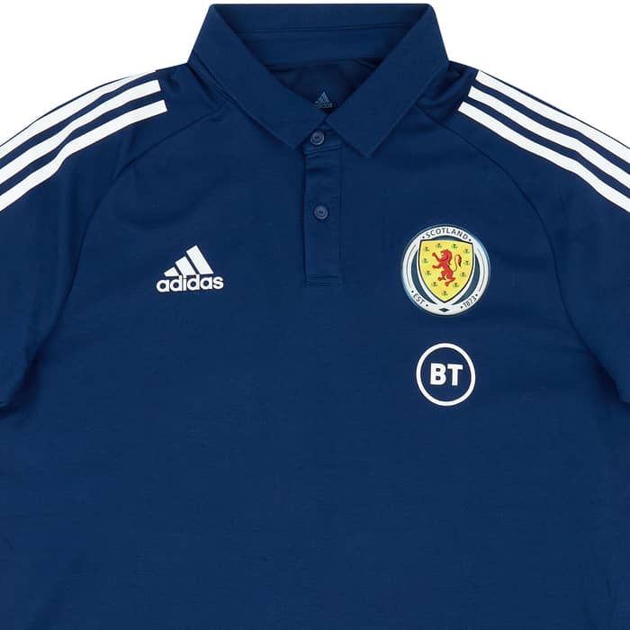 2020-21 Scotland Player Issue Polo T-Shirt (Very Good)