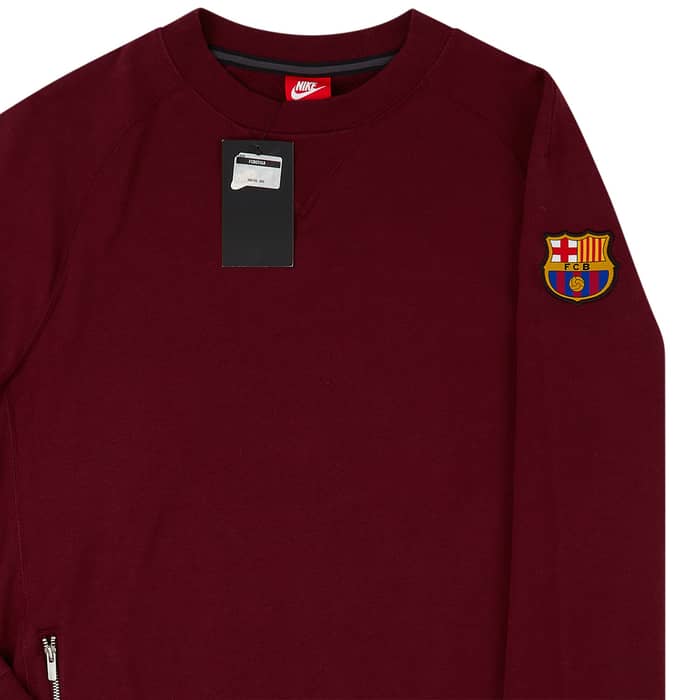 2017-18 Barcelona Nike Sweat Top *w/Tags*