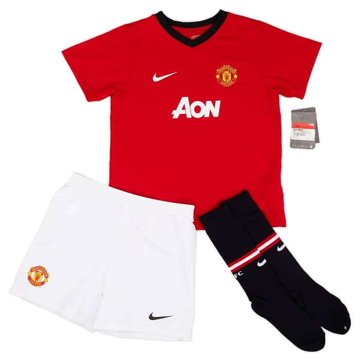2013-14 Manchester United Home Full Kit KIDS