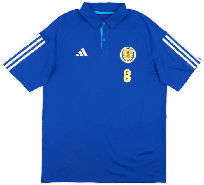 2023-24 Scotland Player Issue Polo T-Shirt - As New