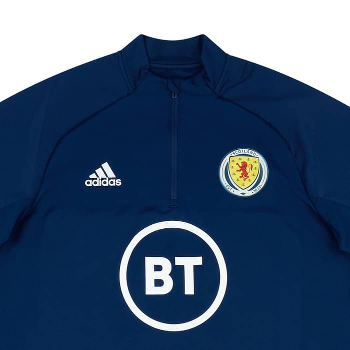 2020-21 Scotland Player Issue 1/4 Zip Training Top