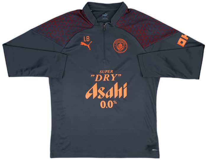 2024-25 Manchester City Staff Issue 1/4 Zip Training Top #LB
