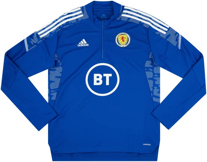 2021-22 Scotland Player Issue 1/4 Zip Training Top