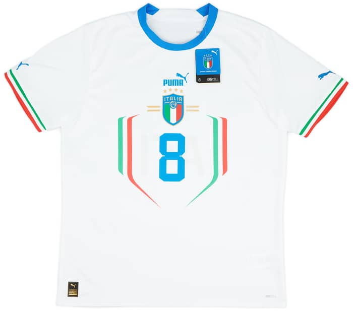 2022-23 Italy Away Shirt Tonali #8