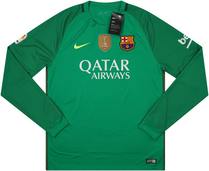 2016-17 Barcelona GK Away Shirt