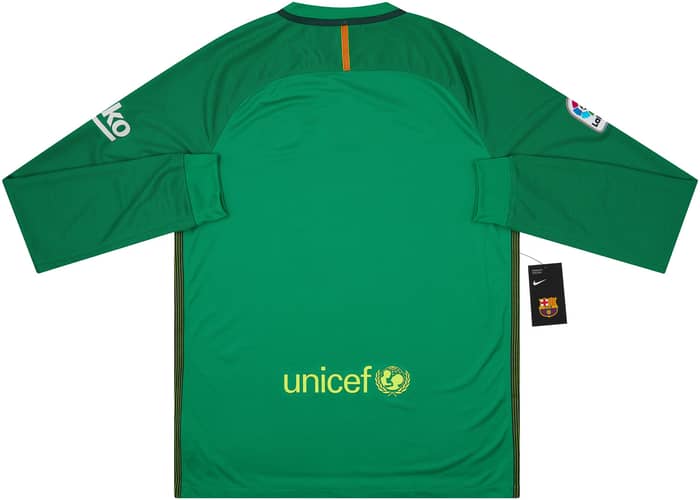 2016-17 Barcelona GK Away Shirt