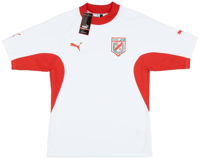 2002-04 Tunisia Home Shirt - 8/10