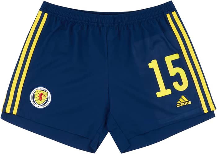 2020-21 Scotland Women's Player Issue Home Shorts #