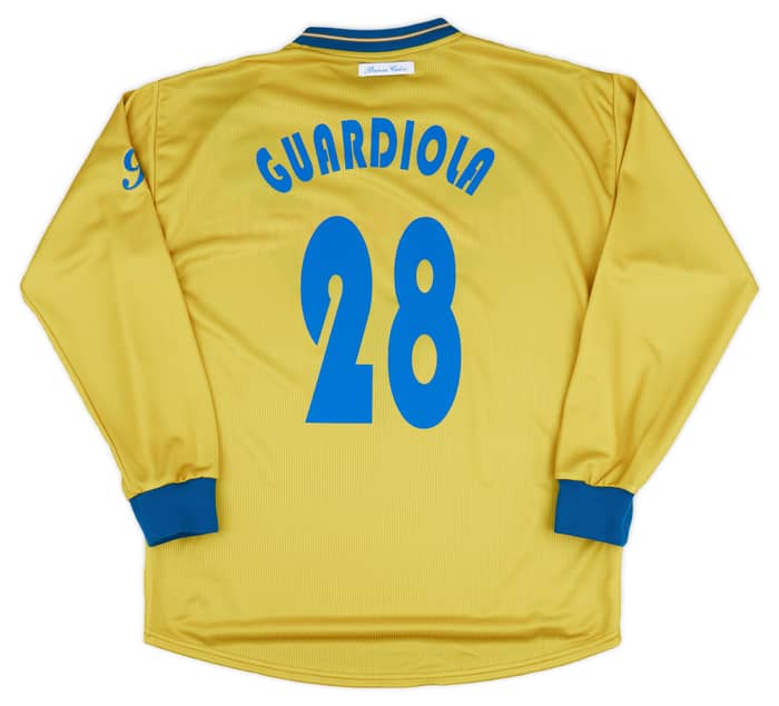2001-02 Brescia Garman Reissue Third L/S Shirt Guardiola #28