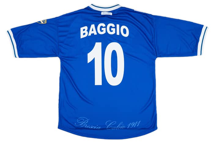 2000-01 Brescia Garman Reissue Home Shirt Baggio #10