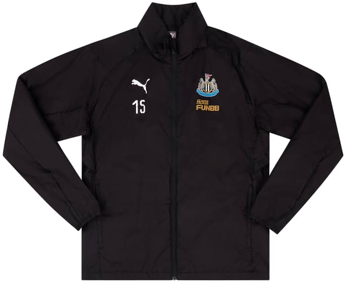 2018-19 Newcastle Player Issue Rain Jacket # (Excellent)