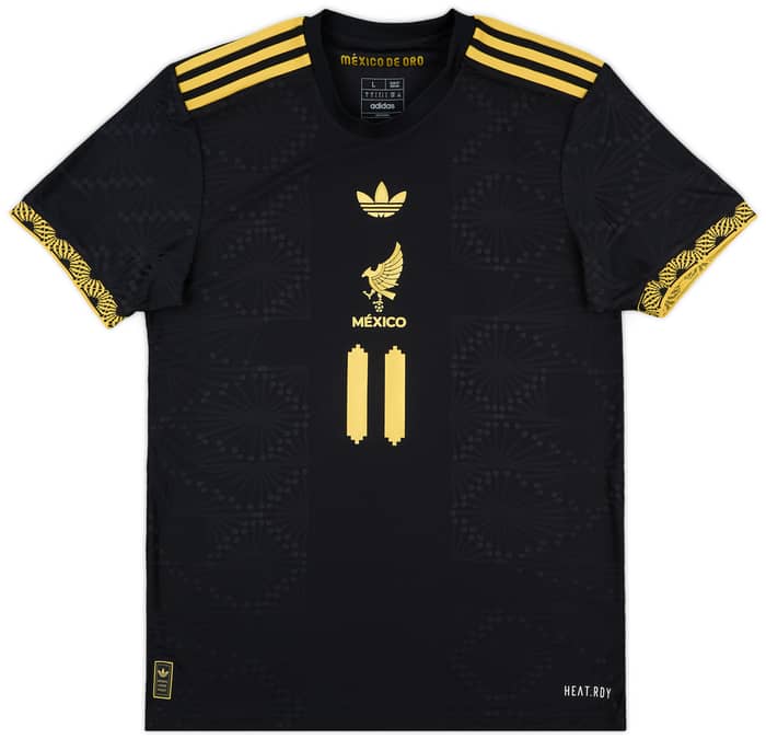 2025 Mexico Authentic Gold Cup Shirt S.Gimenez #11