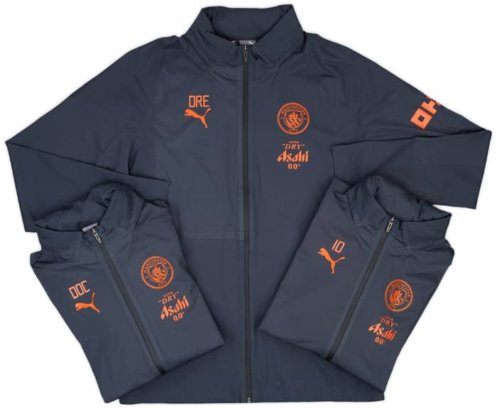 2023-24 Manchester City Staff Issue Rain Jacket # - 9/10