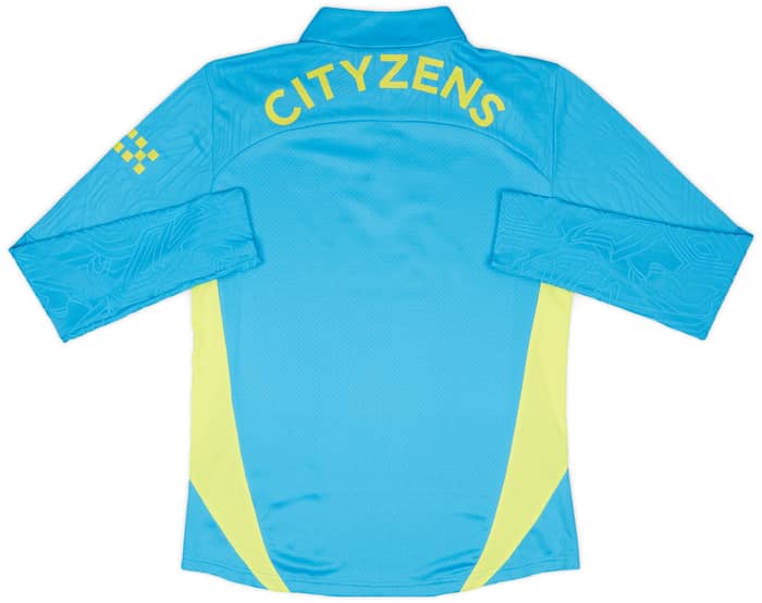 2024-25 Manchester City Player Issue 1/4 Zip Training Top (XXL)