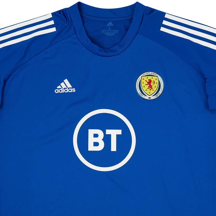 2020-21 Scotland Player Issue Training Shirt (Excellent)