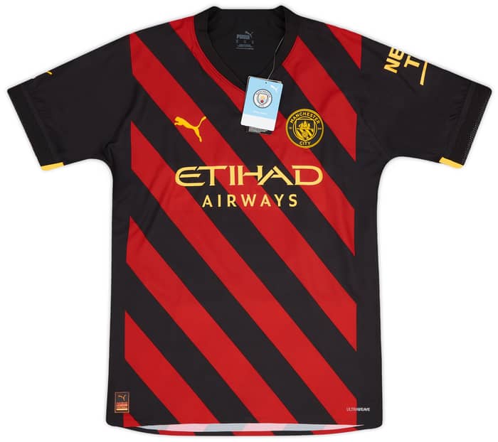 2022-23 Manchester City Player Issue Away European Shirt Grealish #10