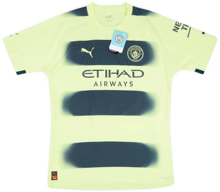 2022-23 Manchester City Player Issue Third European Shirt De Bruyne #17