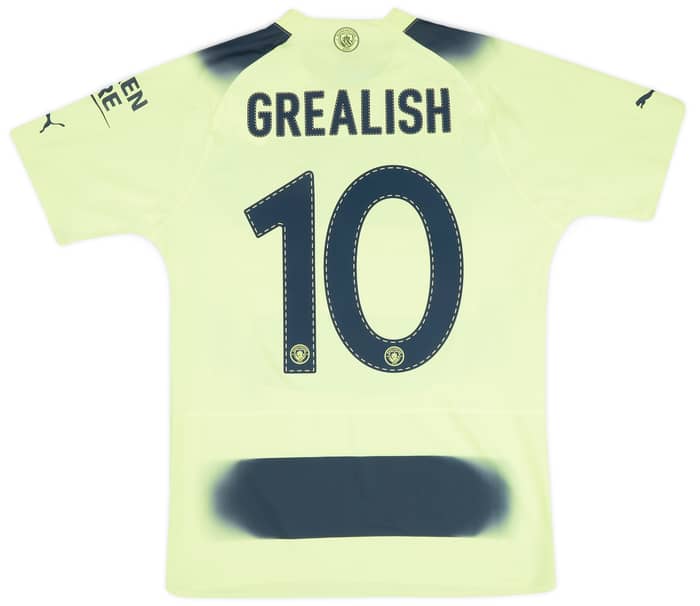 2022-23 Manchester City Player Issue Third European Shirt Grealish #10