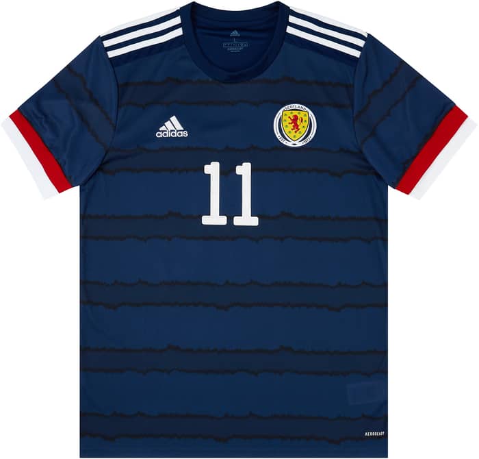 2020-21 Scotland Player Issue Home Shirt # (Excellent)