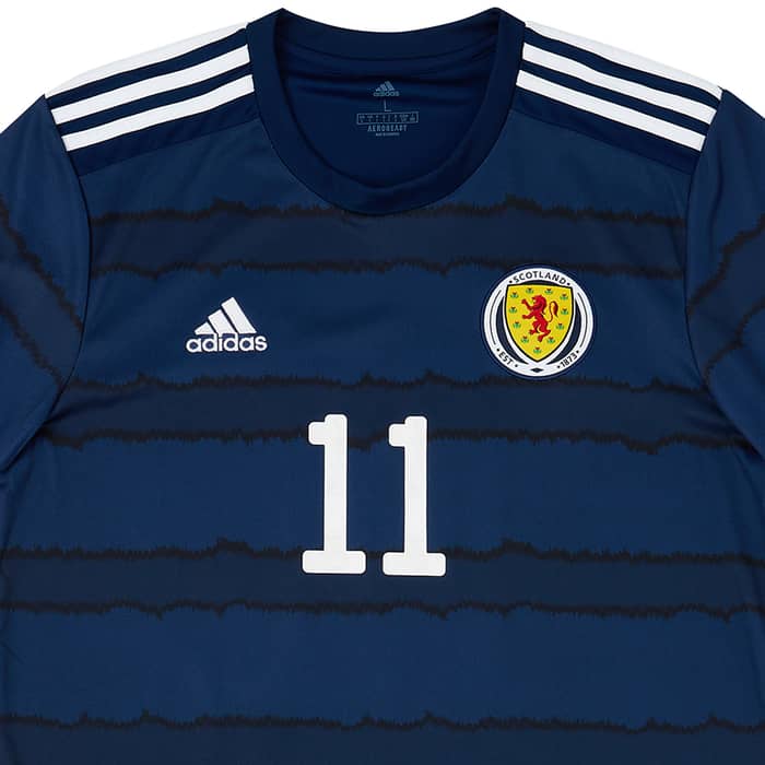 2020-21 Scotland Player Issue Home Shirt # (Excellent)