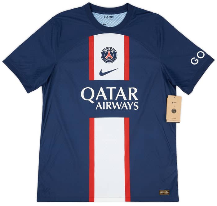 2022-23 Paris Saint-Germain Authentic Home Shirt Messi #30