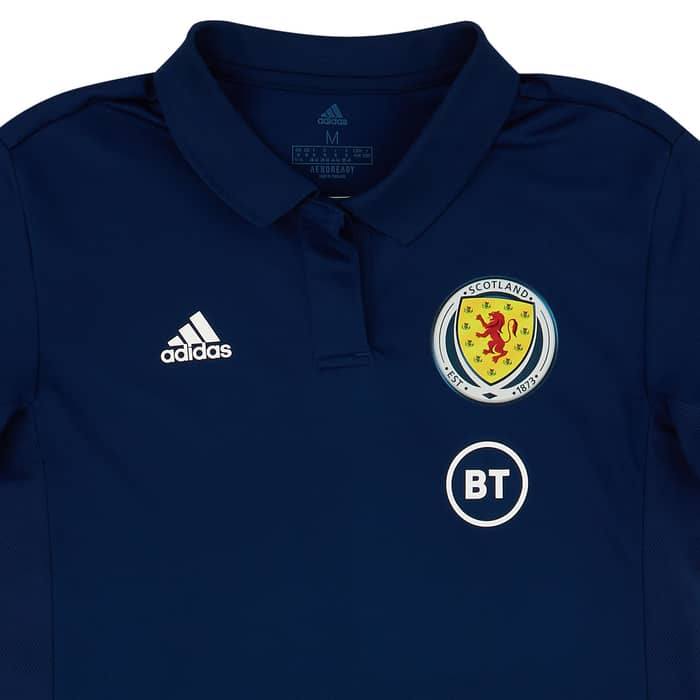 2019-20 Scotland adidas Polo T-Shirt - 5/10 - (Womens S)