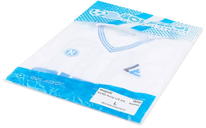 1984-85 Napoli Linea Time-Reissue Away L/S Shirt #10 1984-85 Napoli Linea Time-Reissue Away L/S Shirt #10